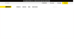 Desktop Screenshot of mavic.com
